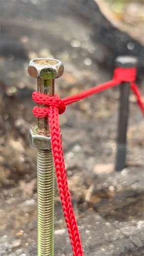 Simple Rope Knot Technique for Strong Bonds! #shorts