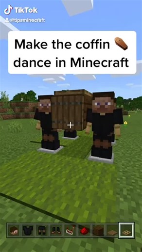 Coffin Dance Meme in Minecraft