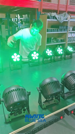 5.6K views · 28 reactions | Remote control Waterproof outdoor 6x18w...