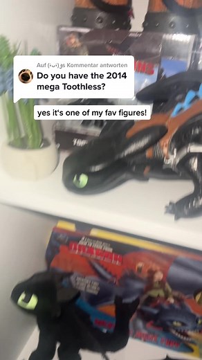 Antwort auf @(•̀ᴗ•́)و i miss the old toys… #httyd #toothless #alphatoothless #dreamworks #howtotrainyourdragon #spinmaster #2014 #toys #httyd2