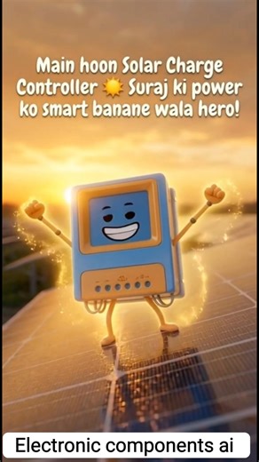 Solar Charge Controller Explained in Hindi | How Solar Battery Charging Works | 3D AnimationNamaskar dosto! ☀️ Is 3D animation video me hum Solar Charge Controller ka working principle simple Hinglish me samjhenge. Is video me aap jaanenge: Solar Charge Controller kya hota hai Solar panel se battery kaise charge hoti hai Overcharge protection kaise kaam karta hai Night mode me battery se load kaise chalta hai PWM aur MPPT ka basic concept Ye video solar system beginners, electronics learners, au