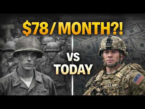 $78 a Month: What the U.S. Army REALLY Paid Soldiers in the 1960s