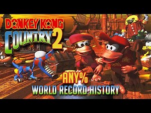 Donkey Kong Country 2 - Any% Speedrun World Record History