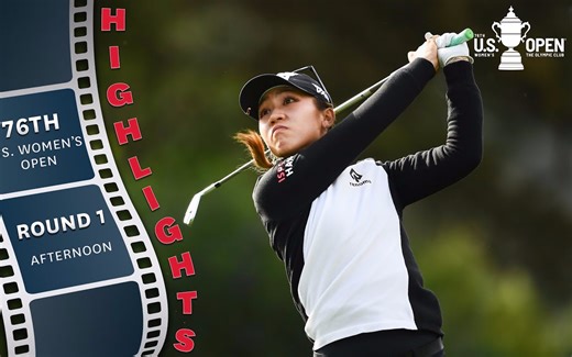 2021美国女子公开赛，R1，下午出发组，精彩集锦。