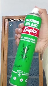 How to Spray Insect Killer Properly 🦟 New idea released...