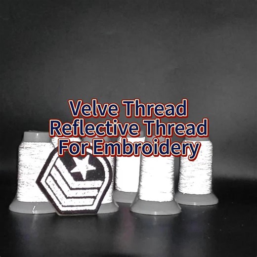 Add brilliance to your designs with our Reflective Thread for Embroidery! ✨ It shines brightly under light, making your creations pop with style and visibility—day or night. Perfect for fashion, accessories, and standout branding. 🔍 Learn more: https://velve.cn/products/reflective-embroidery-thread 📩 Email: willy@velve.cn #reflective #embroidery #thread #design #computerembroidery #superfine #visable #fashion