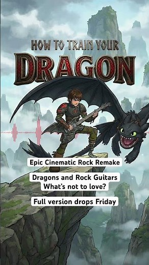 How To Train Your Dragon (Epic Cinematic Rock Remake)