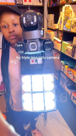 4G cctv camera available ✅it’s an outdoor camera ✅resistance to rain and dust ✅has triple lenses ✅it’s a 4G camera ✅detects human movement ✅has a solar for connectivity no need of power to connect ✅has a high video resolution ✅it’s a two way audio for easy communication 📍Platinum plaza shop no basement 15/16, opposite imenti house on tom mboya street 🚚 Place your orders today. We deliver country wide #ONXkenya #fyppppppppppppppppppppppp #trend #100kviews #viral