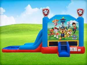 USA Paw Patrol Combo Bounce House | Sky High Party Rentals