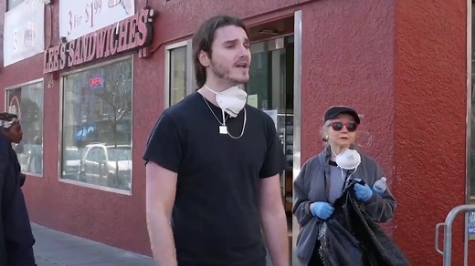 ‪I was cleaning up the streets of San Francisco & this young woman became very aggressive. ‬ ‪I don’t know what came over me, ‬ ‪but I proclaimed my support for @realDonaldTrump on the dirty streets of SF & people listened. ‬ ‪I hope this goes viral. ‬ | Scott Presler