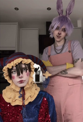 Oh well too bad bye rocco Jax: @~♡Buttons♡~ #cosplay #pomnicosplay #theamazingdigitalcircus #pomnitadc #jaxcosplay