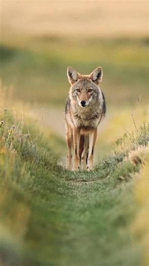 The Lone Coyote’s Howl: A Serene Moment in the Wild