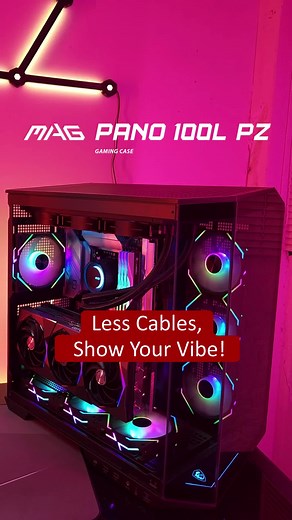 Upgrade Your Gaming Setup with MAG PANO 100L PZ Chassis & Z790 Project Zero Motherboard