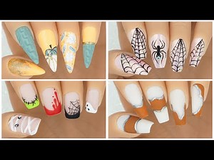 Best Halloween Nail Art Designs 2025 ❤️💅 Easy Autumn Designs | Simple Nails Art Ideas | Cute Nails