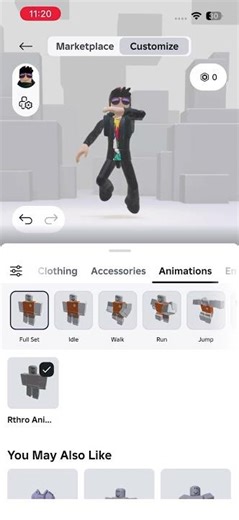 How to remove full set animations on roblox #shorts #roblox