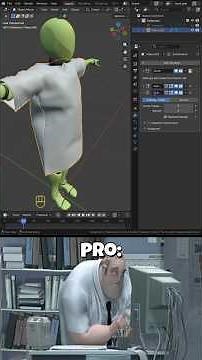 Make Cloths for character in blender #blender #tutorial #shorts ‪@BlendTweaks‬