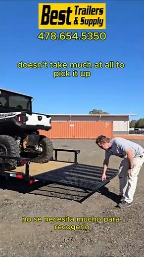 Load Your Side-by-Side in Seconds! Down 2 Earth’s New Spring-Assist Ramp in Action