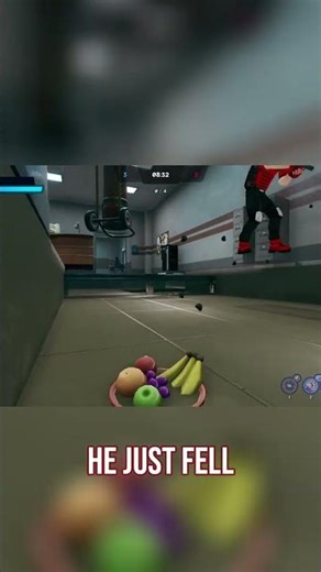 Player Falls Through Floor, Taunted by Opponent in Epic Fail #shorts