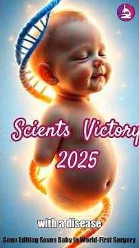 Baby’s DNA Rewritten in 2025 — Life Saved by Gene Editing Breakthrough