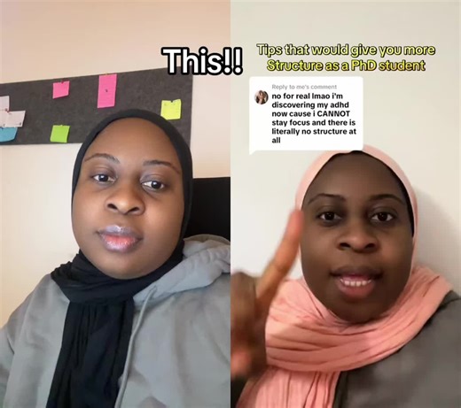 #duet with @Maryam Irekeola #phdlife I posted that video yesterday about creating structure in your PhD. If you are feeling lost, please go back and watch it still the end. #phdstructure #structuringtheunstructured #structuringsuccess