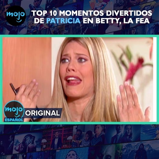 Entre todos los personajes inolvidables de Yo soy Betty, la fea, hay uno que logró convertirse en una leyenda de la televisión: Patricia Fernández, ícono del humor latino. Capítulo tras capítulo, nos regaló frases memorables, escenas absurdamente divertidas y reacciones que se volvieron parte de la cultura popular. ¿Cuál es tu favorito? ¡Cuéntanos en los comentarios y dinos qué otro contenido te gustaría ver aquí, en WatchMojo Español! #BettyLaFea #yosoybetty #YoSoyBettyLaFea #patriciafernandez 