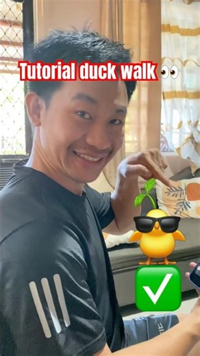Tutorial duck walk 👀🪿✅ #relatable #funny #oppakan #tutorial #shorts