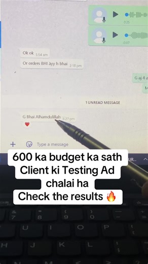 600 ka budget ka sath Client ki Testing Ad chalai ha Check the results 🔥 #shopify #shopifytips #digitalmarketing #shopifysmallbusinesso #ecommercetips2024 #shopifydropshipping #shopifydropshipping2023 #facebookads #facebookadstips #onlinebusiness #digitalmarketingcourse #localbusiness #foryoupage #amazon #ebayseller #ebay #amazonbusiness #foryou