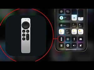 How to- Add Apple TV Remote to Home Screen and Control Center on iPhone