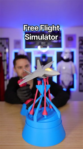 My new 3D printed flight simulator