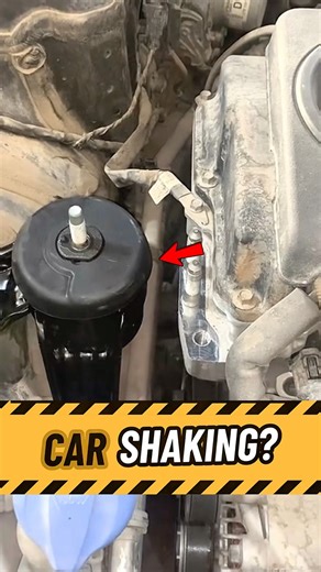 This Bad Engine Mount Was Shaking the Whole Car #mechanic #car #service