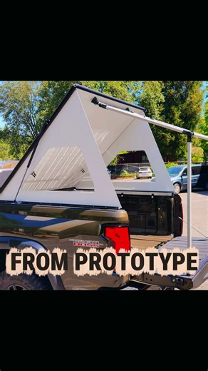From Sketch to Prototype! #campinginnovation #overlanding #rooftoptents #shorts