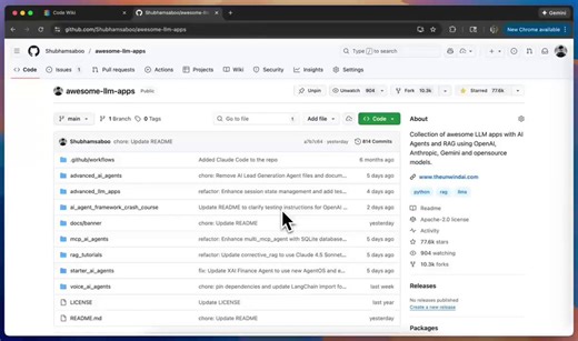 谷歌悄悄发了个工具，专治看不懂的开源项目。CodeWiki，丢一个 GitHub 仓库链接进去，AI 直接把整个代码库翻译成一份可交互的文档。它不是简单总结一下代码，而是：- 自动生成架构图和依赖关系图- 逐个模块讲清楚是怎么跑起来的- 配套生成保姆级的使用教程- 还内置了一个懂整个代码库的聊天机器人，可随时追问链接：https://t.co/ed2yi2hWy9以前接手一个陌生开源项目，光看懂目录结构就得花上大半天，现在直接丢进去几分钟就能上手。