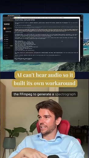 AI cant hear audio so it built its own workaround