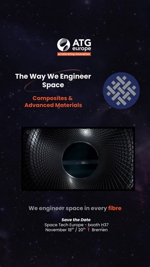 #atgeurope #composites #advancedmaterials #innovation #spacetech #spacetechexpoeurope | ATG Europe
