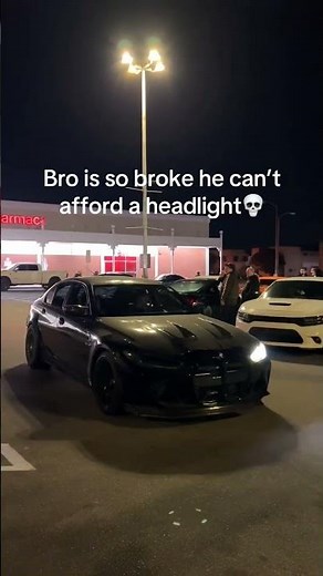 Dont mess with a bmw missing a headlight…💀 #m4comp