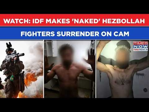 IDF Goes On A War Romp With Naked Hezbollah Radwan Force Militants About To Fire Missiles, Then...