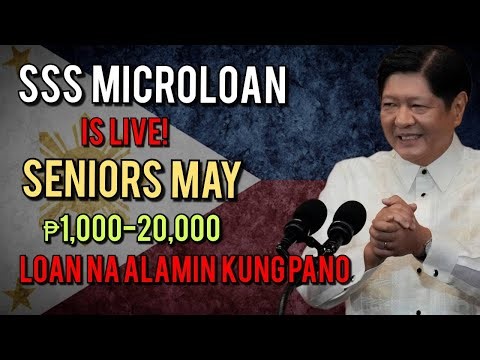 🔥 SSS Microloan is LIVE! Seniors May P1,000–P20,000 Loan na — Alamin Kung Paano