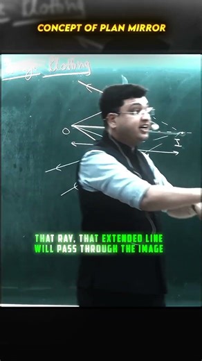 Concept of plan mirror 🪞🪞 #nvsir #motion #kota #physics #mirror #ytshorts