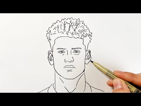 How to Draw Patrick Mahomes