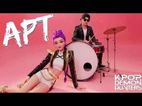 ROSÉ & Bruno Mars - APT. (cover by Rumi & Jinu) | Kpop Demon Hunters (Official Music Video)