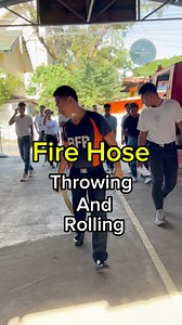 12K views · 225 reactions | Firefighters are teaching criminology OJTs the basics of hose rolls and fire hose throwing. These skills are key to fast and accurate firefighting when it matters most.  #firefightertraining #firehose #firehoserolling #hosehandling #criminologyojt #firenuzzle #OJT #training #Bomberos | firenuzzle | Facebook