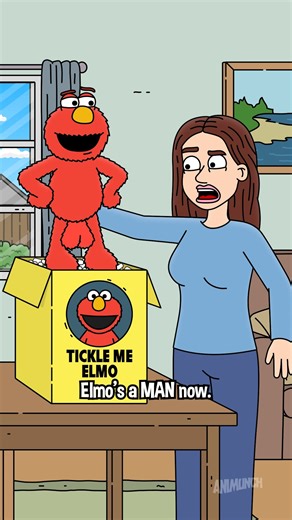Tickle Me Elmo 👀 #trendingreels #trending | Animunch