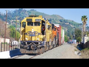 Santa Fe Pasadena Subdivision Action! Classic ATSF GP60s 2/24/2022