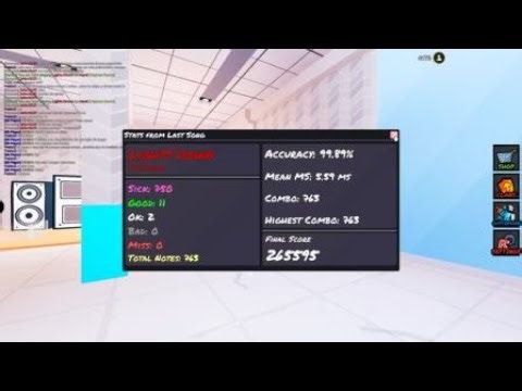 Vs imposter- Full combo|Lights down|Funky friday Roblox