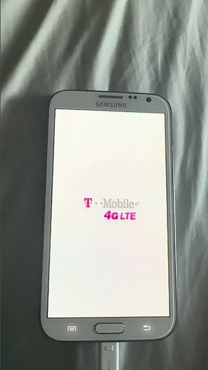 Samsung Galaxy note 2 T-Mobile startup animation ￼