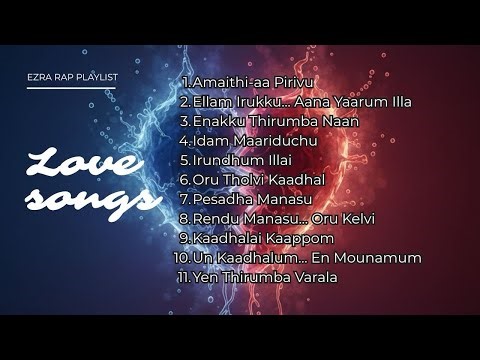 Tamil Love & Broken Heart Rap Songs 💔 | Emotional Playlist | Ezra Studio