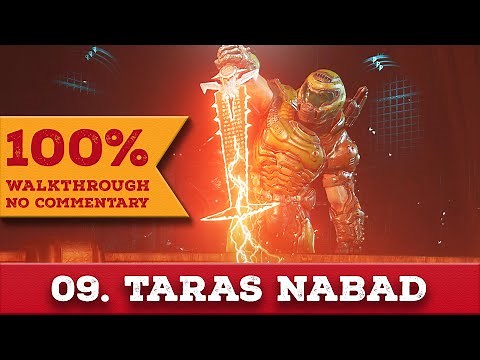 Doom Eternal 100% Walkthrough (Nightmare, No Commentary) 09 TARAS NABAD