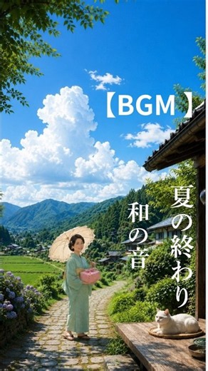 【BGM】田舎の夏の縁側🎐 和の音と虫の声・風鈴・ひぐらし｜Japanese Summer Ambience 7. 縁側の午後三時