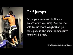 Calf Jumps Exercise Demonstration