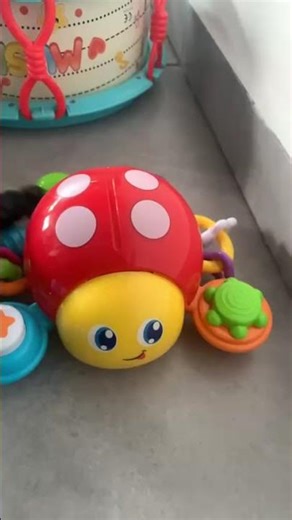 Colorful Bugsy Rassel Toy Musical Ladybug #youtube #viralvideo #ytshorts #asmr #satisfying #toys #yt